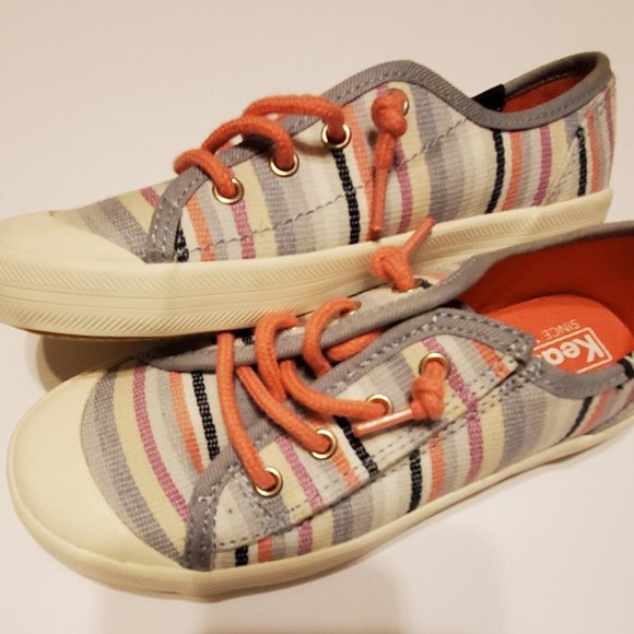#417 NWT Keds Multi-color girls tennis shoes Size 11 - Picture 2 of 2